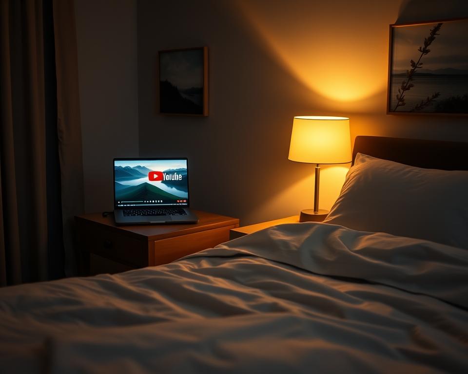 YouTube video for sleep